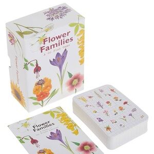 Flower Families Go Fish educational card game